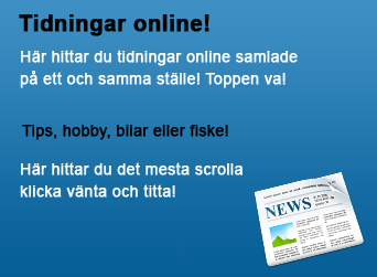 Tidningar online i falkenberg, tips, hobby, bilar eller fiske.